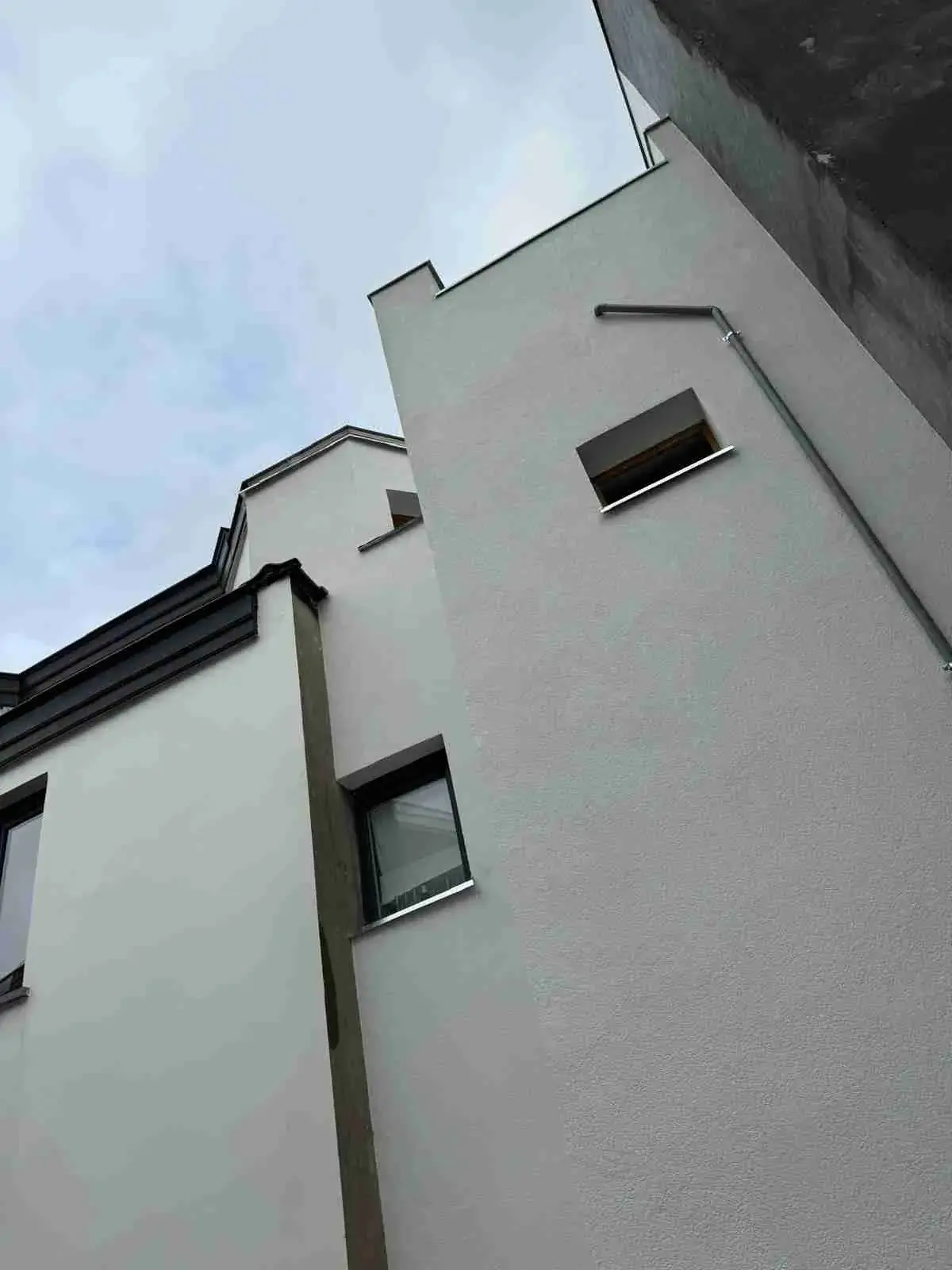 Angle de façade et zinguerie